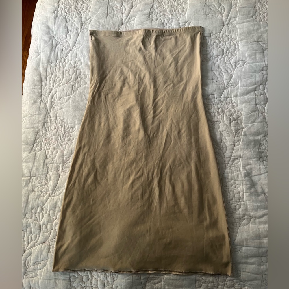 Spanx Strapless Shapewear Dress - Nude - Size XL